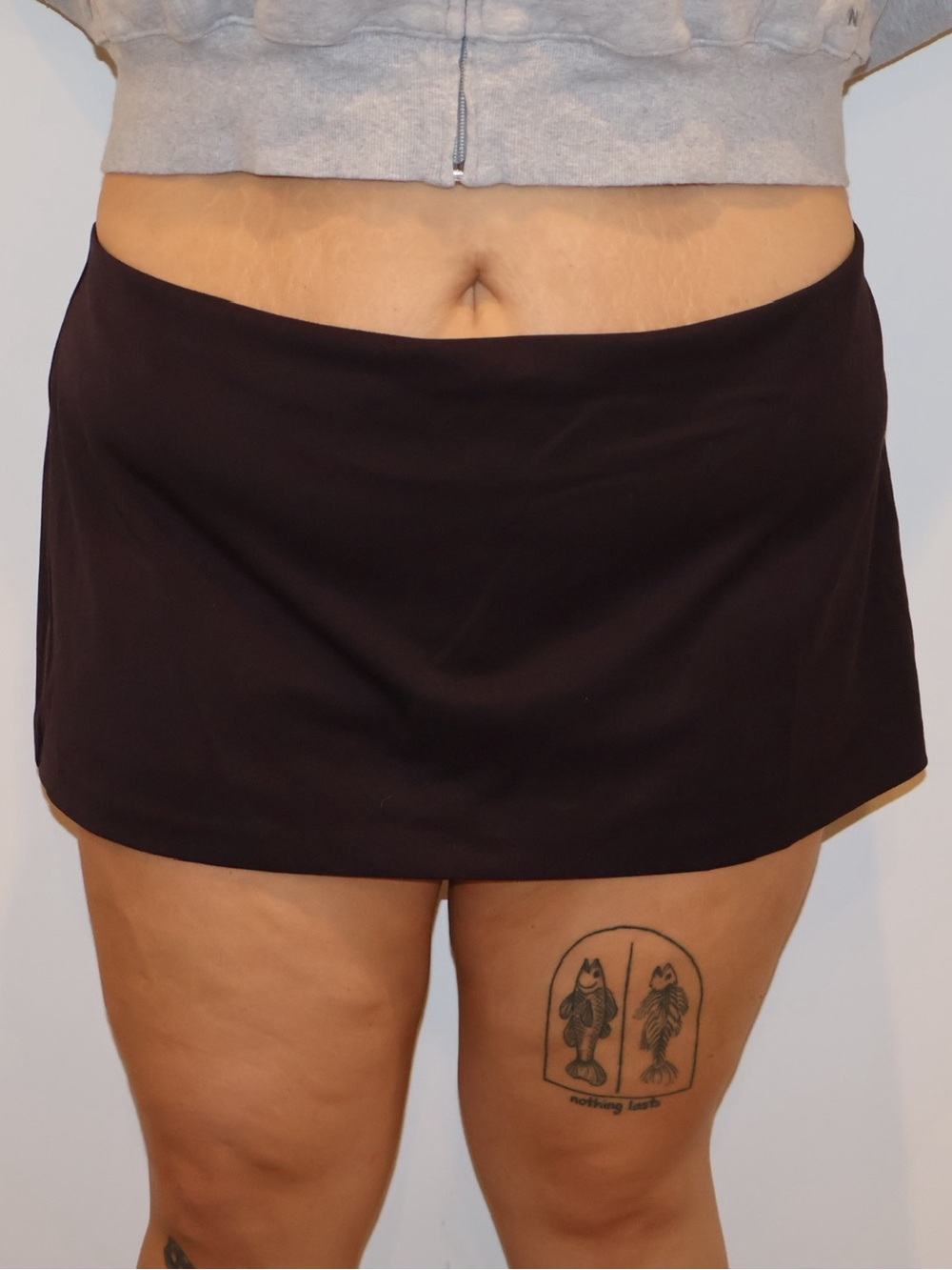 Abercrombie & Fitch Brown Mini Skirt - Sleek Low-Rise